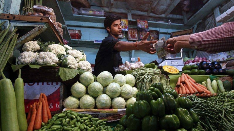 Розничная инфляция Индии побила 17-месячный максимум