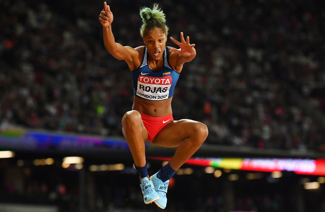 Венесуэлка Рохас смогла завоевать золото в тройном прыжке на ЧМ по легкой атлетике