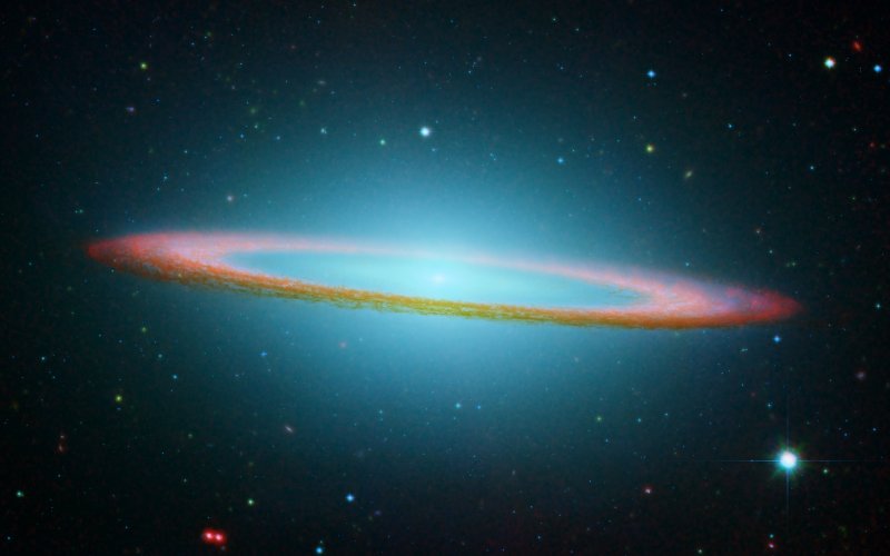 Учеными получены фотографии особенной галактики содержащей темную материю