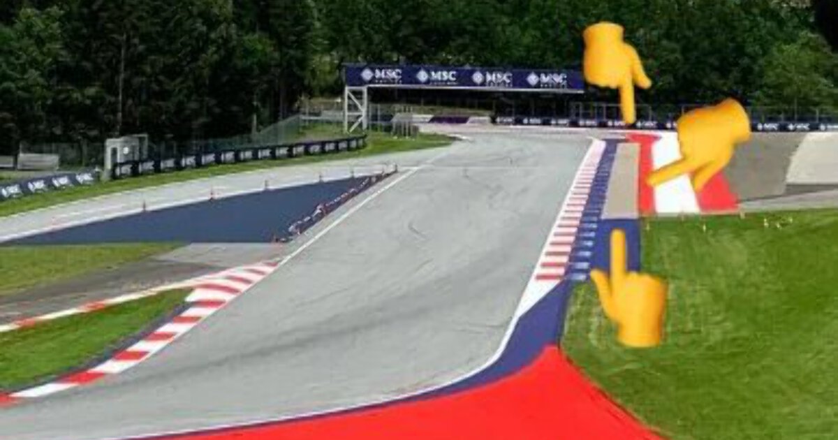 Гравийные ловушки на трассе Гран-при Австрии для борьбы со штрафами