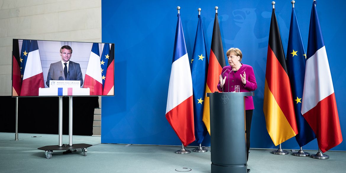 Ангела Меркель, Эммануэль Макрон и другие международные лидеры призывают к консенсусу в отношении международного порядка после COVID-19