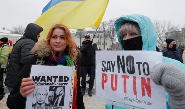 "Это наш дом": настроение в Киеве спокойное, несмотря на угрозу нападения России