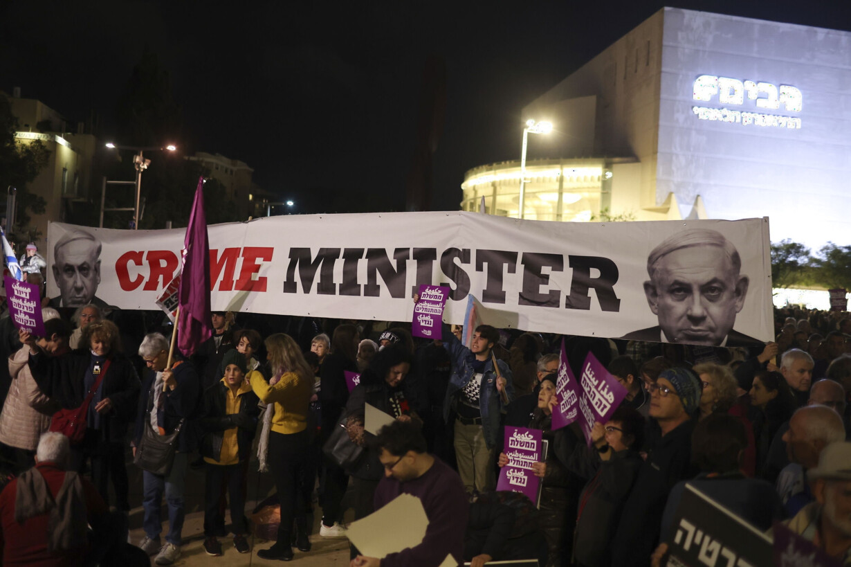 Протестующие опасаются за демократию при новом израильском правительстве