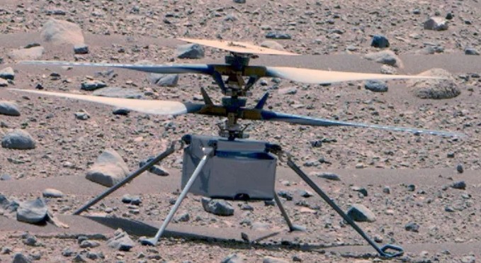 Вертолет Ingenuity подал сигнал с Марса после 63-дневного молчания