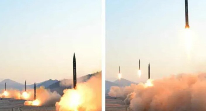 Северокорейцы снова запустили ракеты в море. По мнению их южных соседей, они угрожают миру